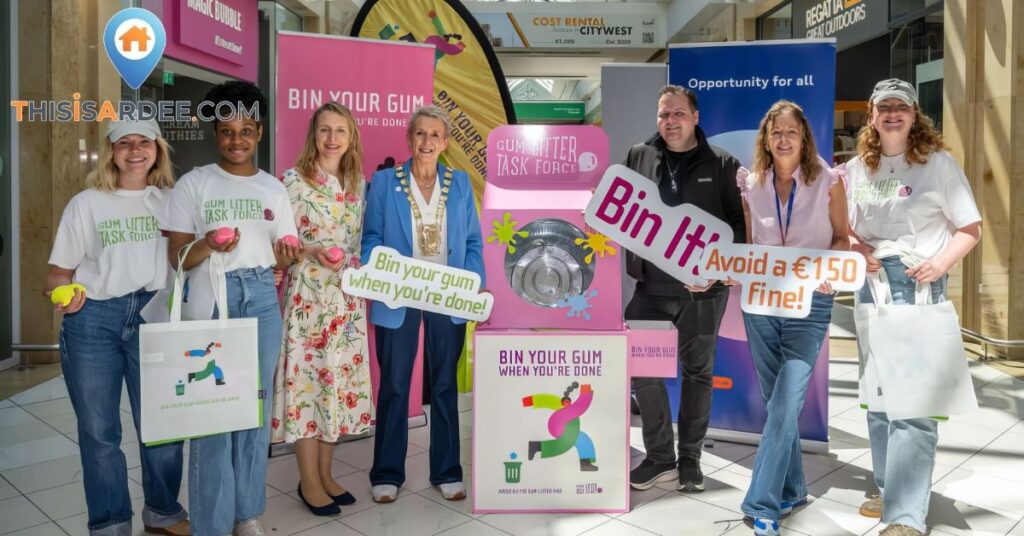 Gum Litter Task Force Roadshow Heads to Market Square in Ardee This August